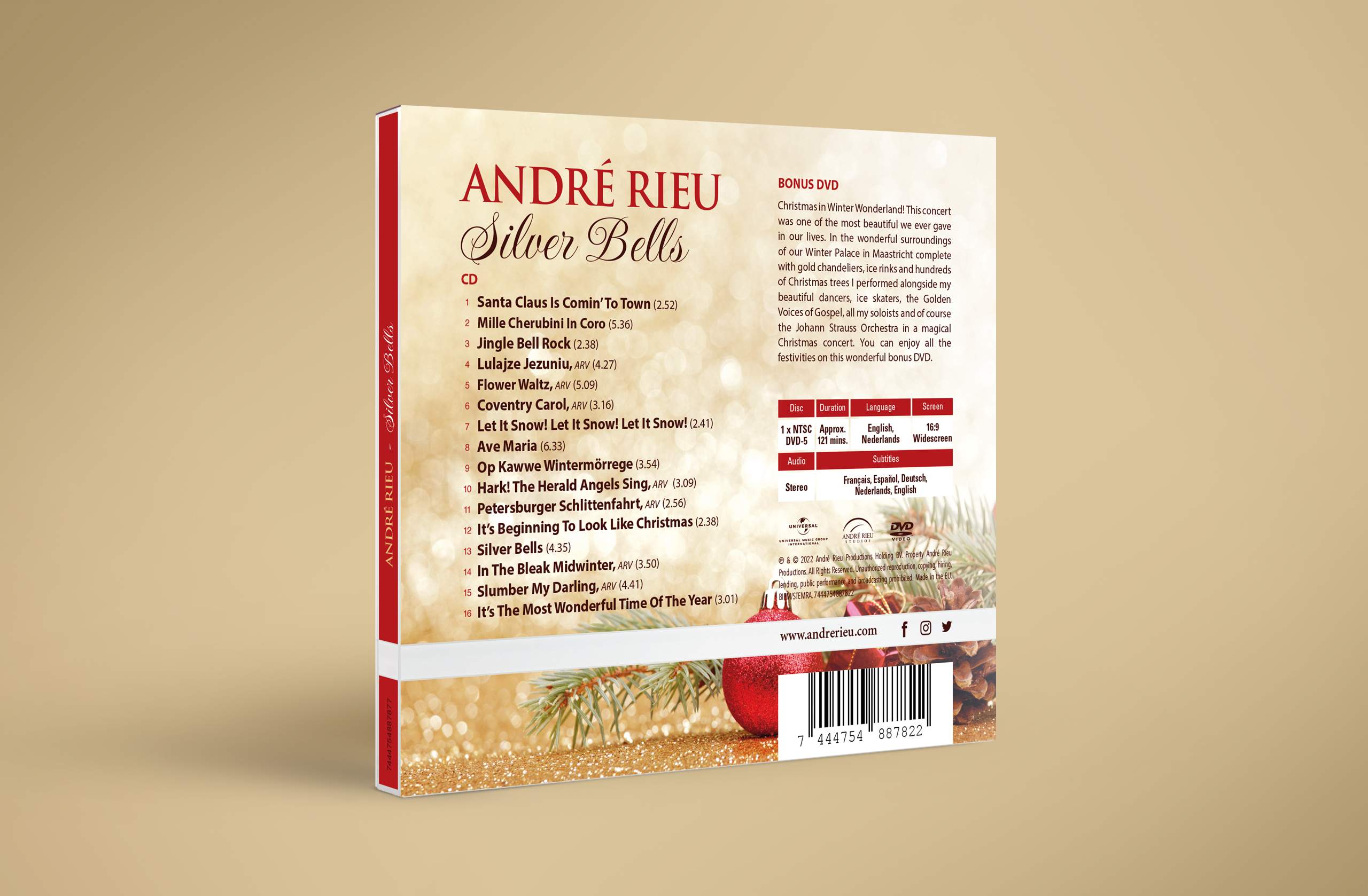 Silver Bells CD + - André Rieu Official